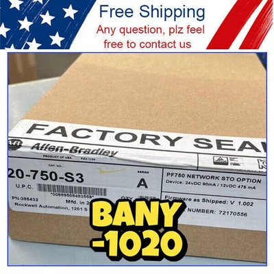 NEW PLC 20-750-S3, Series A, Safe Speed Monitor AB 20-750-S3 US 20 750 S3 - Image 1 of 2