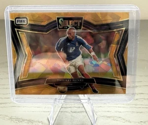 Thierry Henry Gold Prizm Cracked Ice Field Level France 10/10 - Picture 1 of 2