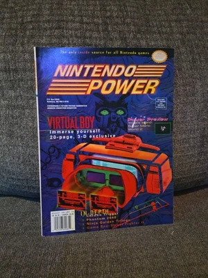 Nintendo Nintendo Power  #75 "Virtual Boy, Yoshi's Island, Chrono Trigge Mag VG - Image 1 of 4