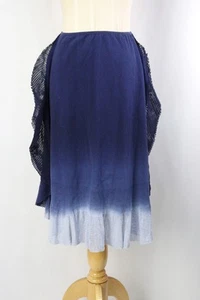 ISSEY MIYAKE A.POC INSIDE Blue Skirt 196 0ppb - Picture 1 of 7