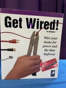 Get Wired! For Windows 3.1 VGA Authentic Software  Rare *EXCLUSIVE* Sealed - Picture 1 of 9