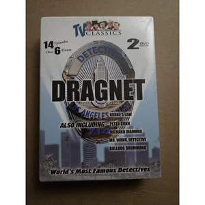 TV Classics DRAGNET & More DVD Box Set 14 Episodes Detective Series - Picture 1 of 2