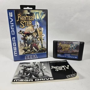Phantasy Star IV 4 Megadrive Juego Sega PAL UK Completo - Imagen 1 de 11