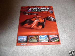MIDWAY Video Flyer FURY CART Racing - Bild 1 von 1
