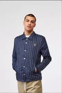 Fila Men's Blue Austin Jacket,Blue, L - Picture 1 of 3