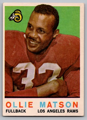 1959 TOPPS #50 OLlie MATSON RAMS — 第 1/3 张图片