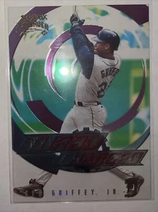 Ken Griffey Jr. 1999 Skybox Thunder Turbo Charged Acetate - Picture 1 of 2