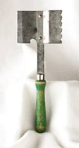 Vintage 4 Blade Tenderizer Green 8 1/2" - Picture 1 of 7