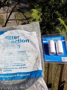 JED FILTER CONNECTION HOSE 1.5" X 6' AND 1.5" BARRED CONNECTORS - Picture 1 of 17