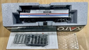 HO Scale KATO 37-6551 F40PH Locomotive AMTRAK #375 New - Picture 1 of 5