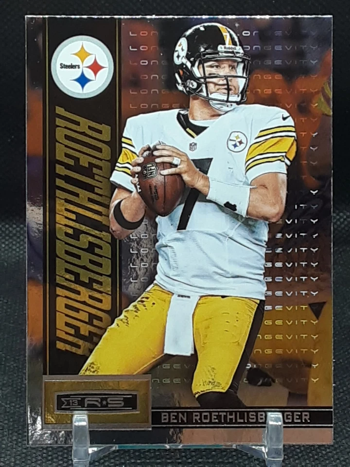 BEN ROETHLISBERGER 2013 ROOKIES & STARS LONGEVITY STEELER MIAMI REDHAWKS N1 - Image 1 of 1