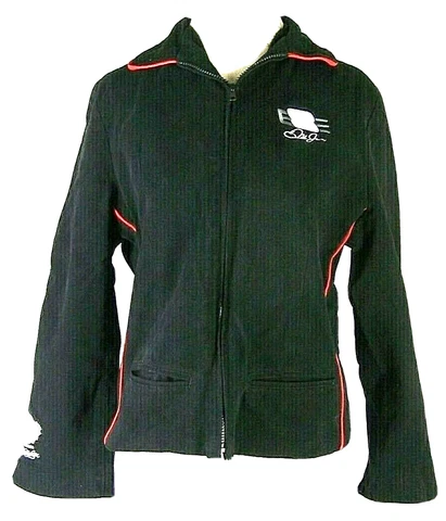 Chase Earnhardt Dale Jr #8 Budweiser Nascar Jacket Women's Large Black Cover