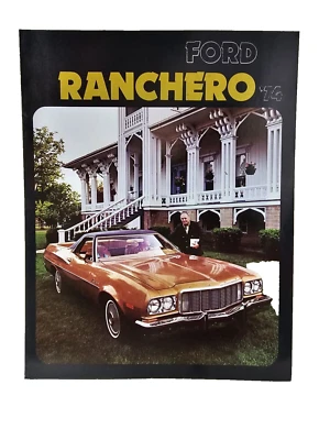1974   FORD RANCHERO SALES BROCHURES - Изображение 1 из 2