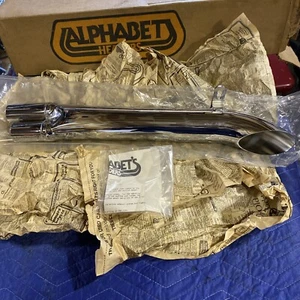 Alphabet Exhaust Muffler Baffle 1977 Harley NOS Sportster Ironhead 10-1058 1057 - Picture 1 of 7