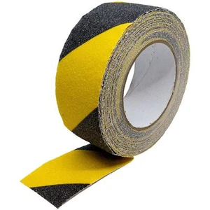 10m Antirutschband Selbstklebend 50mm schwarz/Gelb Antirtusch Streifen Klebeband - Bild 1 von 1