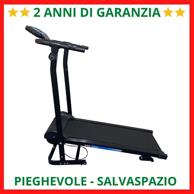 Tapis roulant magnetico senza motore tapirulan pieghevole salvaspazio economico - Immagine 1 di 4