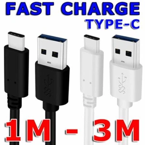 USB-C Type C Sync Charger Cable FAST Charging for Samsung Galaxy S9 S8 S10 Plus - Picture 1 of 14