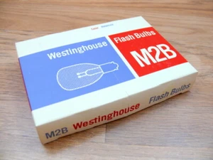 Westinghouse Photo Flashbulbs M2B. Unused box of 12 bulbs as pictured. - Picture 1 of 2
