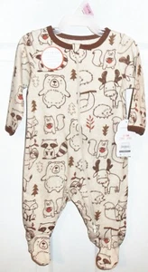 Wonder Nation Woodland Boys Sleep and Play  Size 0-3 months  NEW - Picture 1 of 2