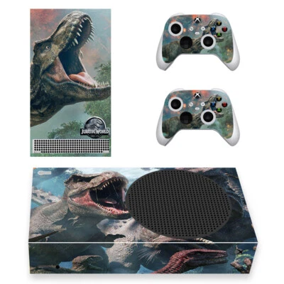 Dinosaur Jurassic World Sticker Set for Xbox Series S X Console Controllers Skin - Image 1 of 2