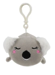 Smoochy Pals Koala Soft Plush Small Backpack Clip Keychain Stuffed Animal - Picture 1 of 1
