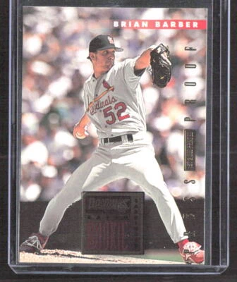 Brian Barber 1996 Donruss Press Proofs St. Louis Cardinals #547 /2000 - Image 1 of 2