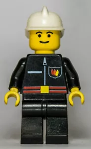 LEGO ® Minifigur Feuerwehrmann Classic Town 6326 6554 6340 6464 1702 - firec006 - Bild 1 von 2