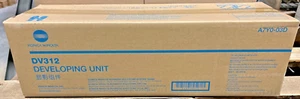 Genuine Konica Minolta A7Y003D / A7Y0-03D / DV312K Developer Unit for bizhub 227 - Picture 1 of 3