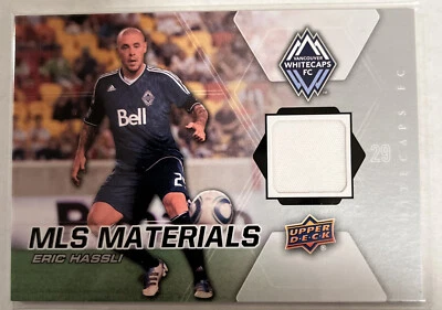 2012 Upper Deck Eric Hassli  MLS Materials Relic Vancouver Whitecaps - Image 1 of 2