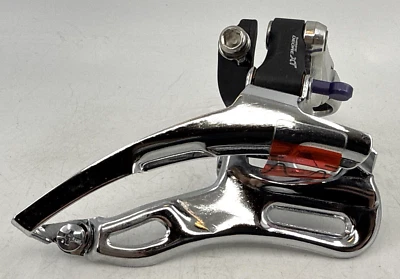 NOS Shimano Deore XT FD-M738 28.6mm Clamp-On Top Pull Front Derailleur - Image 1 of 4