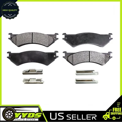 Комплект задних полуметаллических тормозных колодок для Ford E-250 Econoline Club E-350 Super Duty - Изображение 1 из 2