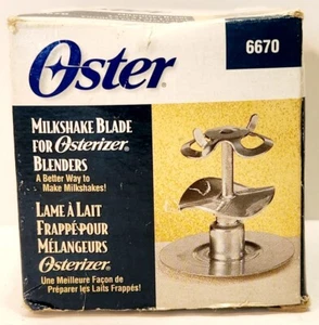 Oster Blender Milkshake Attachment Stainless Blade 6670 In Box - FREE SHIPPING - Picture 1 of 11