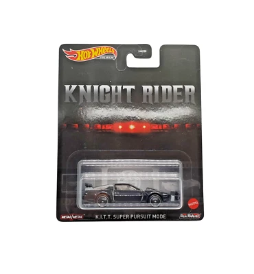 2021 Hot Wheels Premium K.I.T.T. Super Pursuit Mode - Entertainment Knight Rider - Image 1 of 2