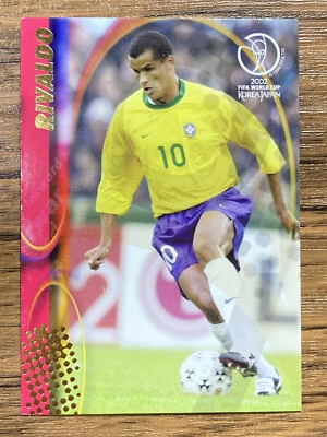 Panini 2002 World Cup Card No.20 Rivaldo Brazil Japanese Edition - Image 1 of 4