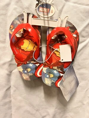 Детские сандалии-шлепанцы Marvel размер 8  - Изображение 1 из 2