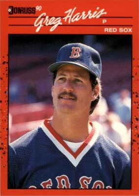 1990 Donruss Greg Harris #582 - Image 1 of 2
