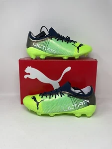 PUMA ULTRA 2.3 FG/AG SOCCER CLEATS BLUE/GREEN 106518-03 MENS SIZE 12 - Picture 1 of 4
