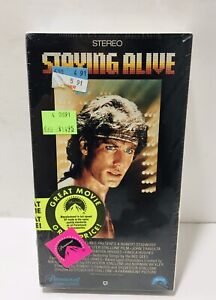 Staying Alive USA Paramount Home Video New VHS 1983 Stallone John Travolta Hype