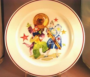 Bunter Villeroy & Boch Le Cirque 10 1/2" Speiseteller Clown & Circus Act! - Bild 1 von 4
