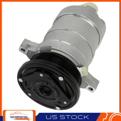 AC Compressor for Cadillac Eldorado Fleetwood Seville 4.5L 89-90 for 4.9L 91-92 - Image 1 of 4