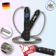 Springseil mit Zähler Skipping Rope with counter Speed Rope Sprungseil H2-03A