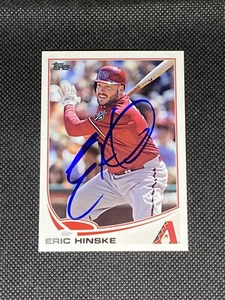 Eric Hinske Arizona Diamondbacks signiertes Autogramm 2013 Topps Karte #US27 ~ COA - Bild 1 von 3