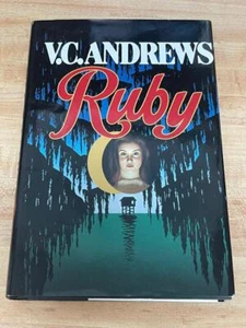 V.C ANDREWS RUBY HARDCOVER BUCH MIT SLIPCOVER, 376 SEITEN VERÖFFENTLICHT 1993 EUC - Bild 1 von 1
