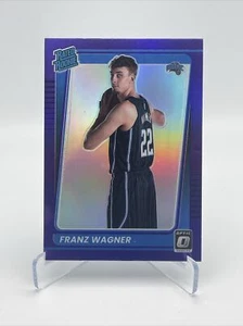 Franz Wagner 2021-22 Panini Donruss Optic Purple Rated Rookie RC #185 Magic - Picture 1 of 2