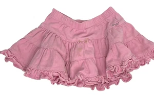 Vintage GUESS Girls Size 4Y Pink Denim Ruffled Skirt ***READ*** - Picture 1 of 15