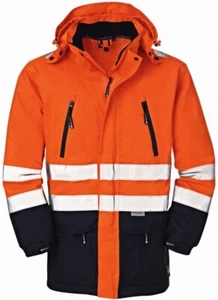 BIG-4-Protect-Workwear, Arbeits-Warnschutz-Jacke, Warn-Wetterschutz-Jacke, Detro - Bild 1 von 1