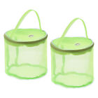 Garn Aufbewahrungsbeutel 2 Pack Tragbare Häkeln Stricken Tasche Grün