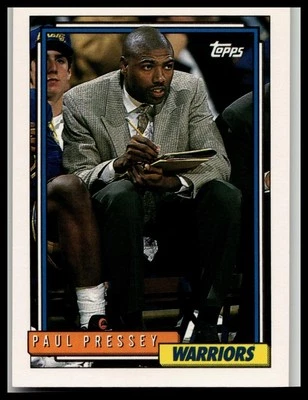 1992-93 Topps #256 Paul Pressey - Image 1 of 2