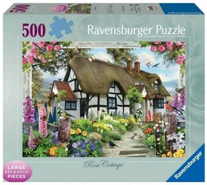 NUEVO Rompecabezas Ravensburger 500 Piezas 9+ Edades Rose Cottage - Imagen 1 de 2