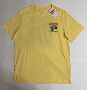 Nike Para Hombre Camisa Amarillo Claro Suela Rally Gráfico Talla Grande FQ3764-722 - Imagen 1 de 3